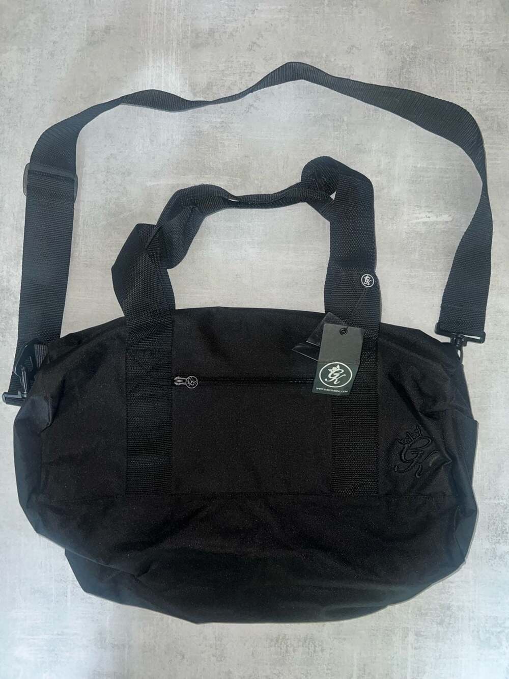 Gym King Core Barrel Gym Bag in Black